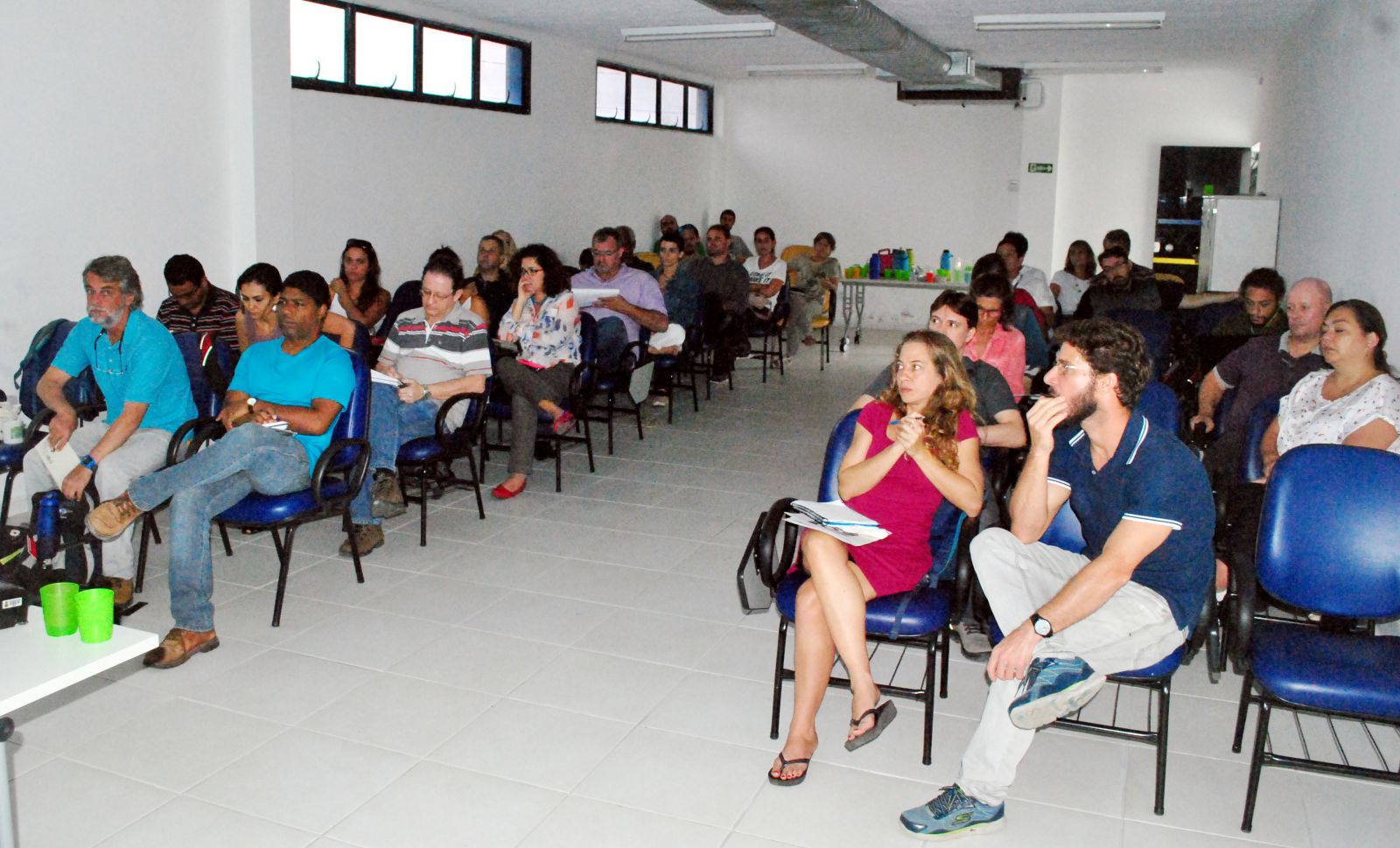 Foto 1: Cerca de 50 pessoas participaram da reunião do CBH-LN em Caraguá dia 26